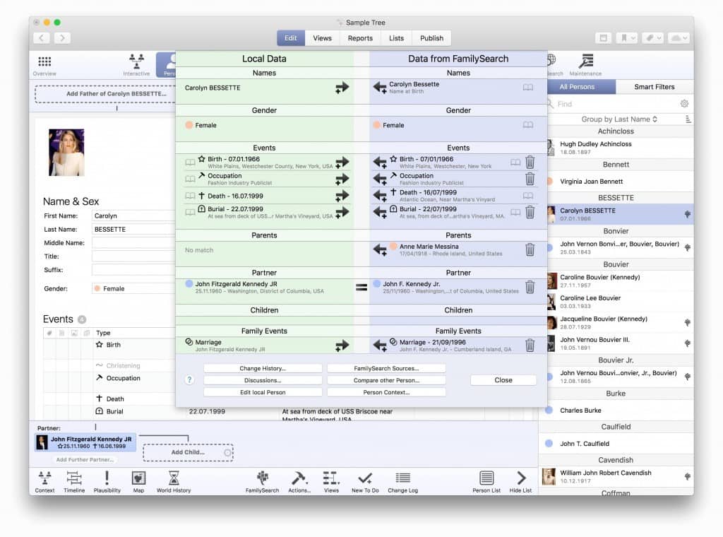 family tree maker for mac software